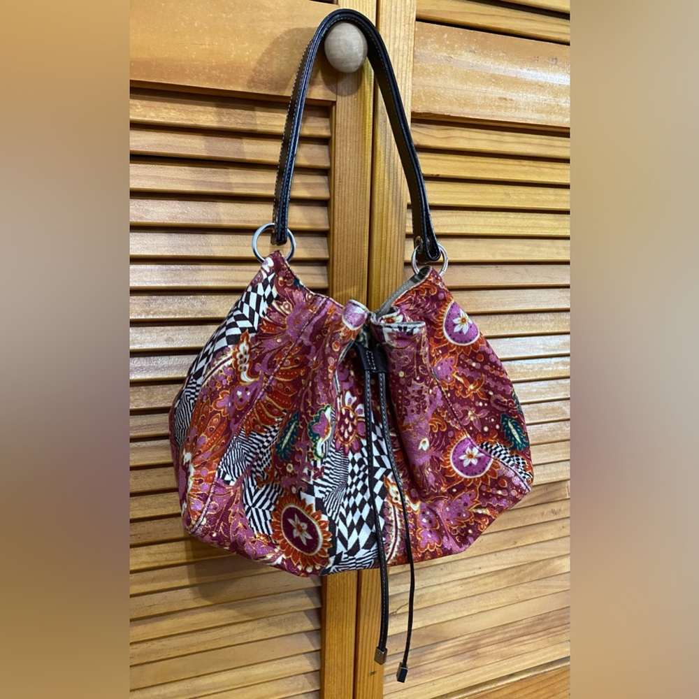 Vintage kate spade: maddie purse in kaleidoscope // multi